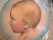 Baby portrait mixed